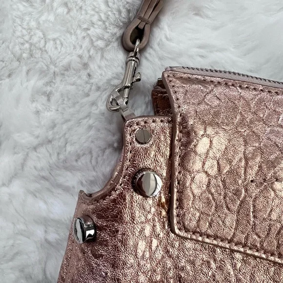 Jimmy Choo Women's Metallic Rose Gold bag - Picture 2 of 14